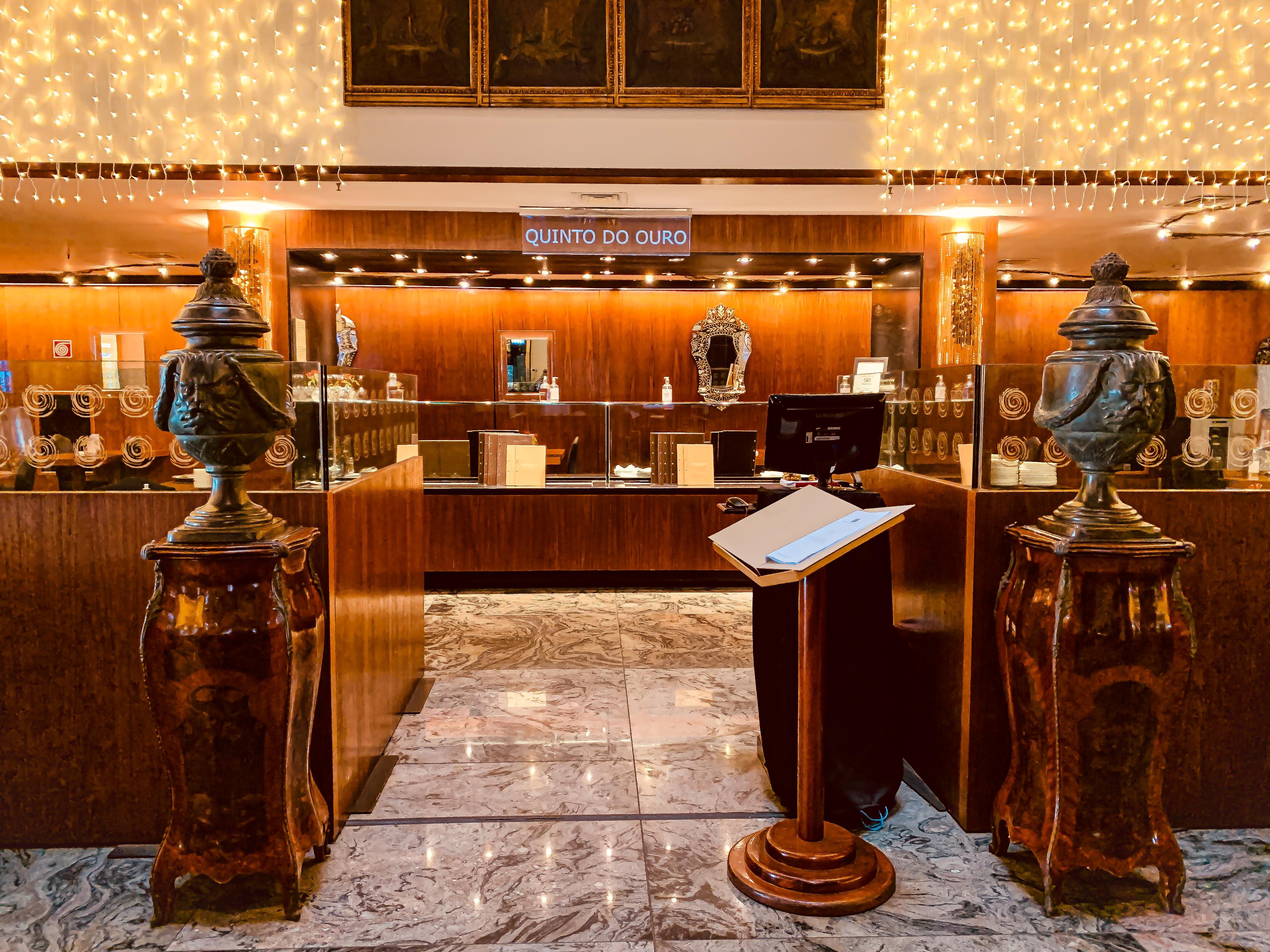 Ouro Minas Hotel Belo Horizonte, Dolce By Wyndham Zewnętrze zdjęcie The lobby of the hotel