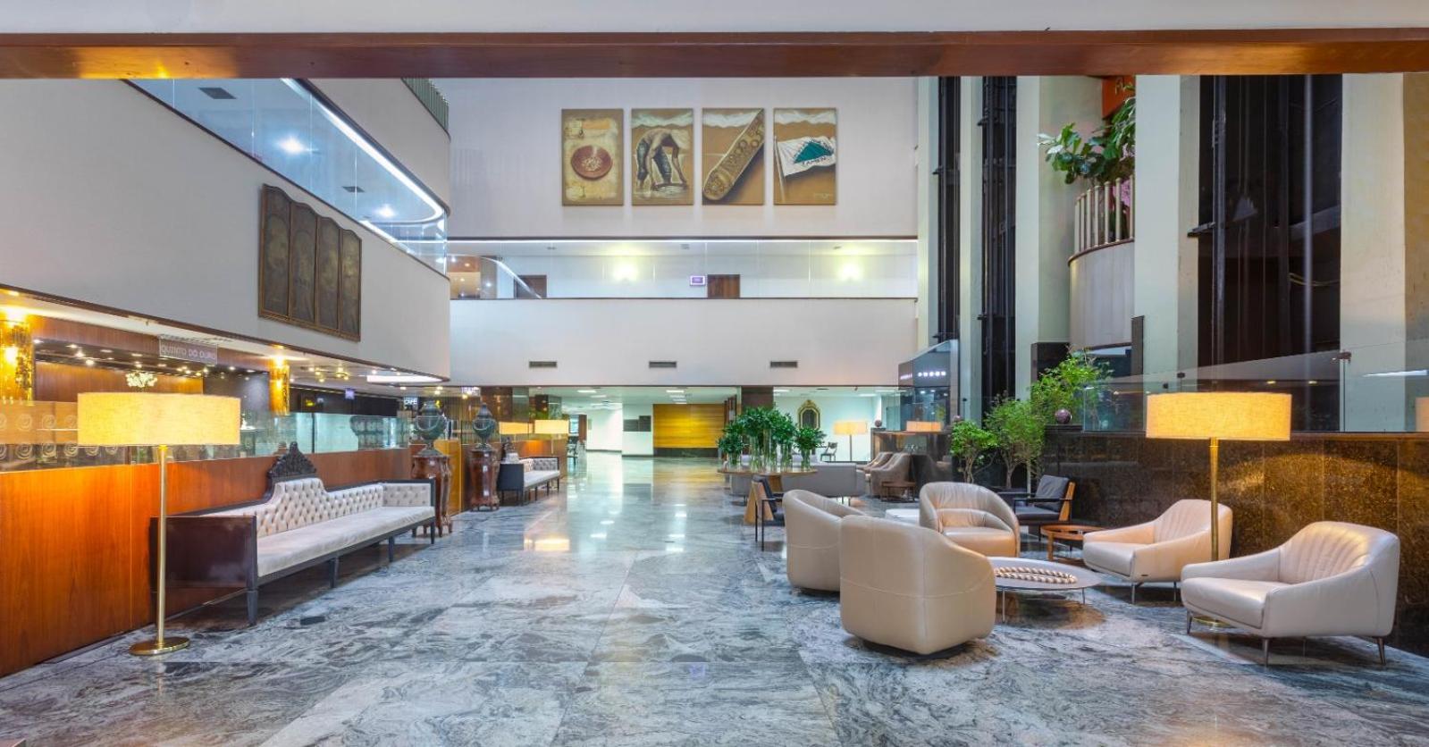 Ouro Minas Hotel Belo Horizonte, Dolce By Wyndham Zewnętrze zdjęcie Lobby